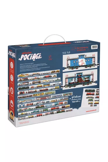 Puzzle 104 el. Uk�adam poci�gi Bright Junior Media