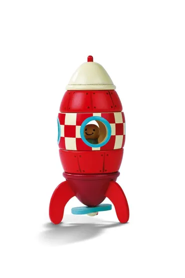 Rakieta drewniana magnetyczna Janod