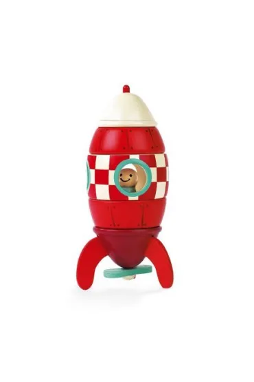 Rakieta drewniana magnetyczna Janod