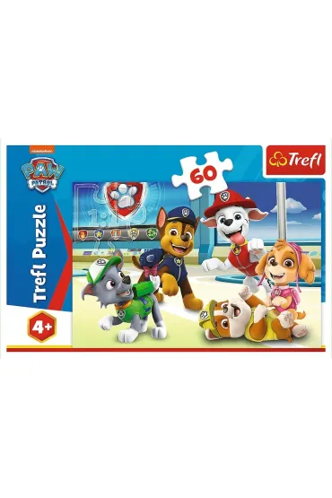 Puzzle 60 W wiecie Pieskw TREFL