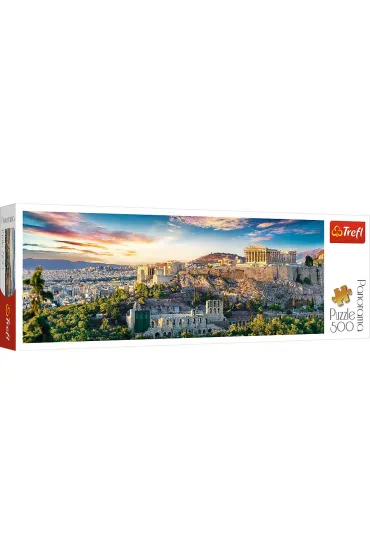 Puzzle panoramiczne 500 el. Akropol, Ateny Trefl