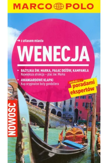 Wenecja Przewodnik Marco Polo z atlasem miasta - Walter Weiss, Walter M Weiss