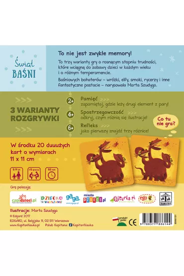 Kapitan Nauka. Memory na 3 sposoby. �wiat ba�ni Edgard
