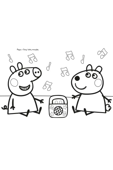 Peppa Pig Dodaj kolor�w 8. Ulubione kolory Peppy