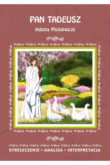eBook Pan Tadeusz Adama Mickiewicza. Streszczenie, analiza, interpretacja pdf - Ilona Kulik