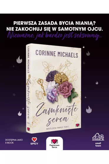 Zamknite serca. Whitlock Family. Tom 1 - Corinne Michaels