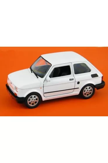 Fiat 126p 1:27 bia�y WELLY