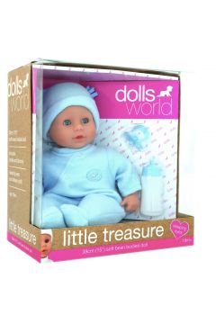 Lalka bobas. Little Treasure 38 cm Dolls World