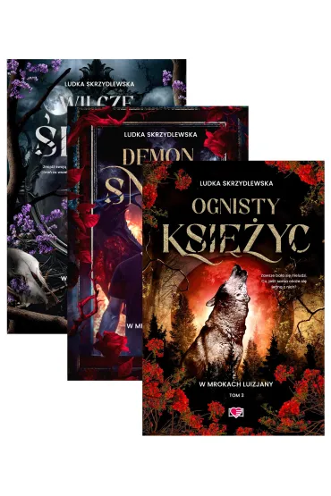 Pakiet W mrokach Luizjany. Tomy 1-3: Wilcze �lady, Demon sn�w, Ognisty ksi�yc - Ludka Skrzydlewska