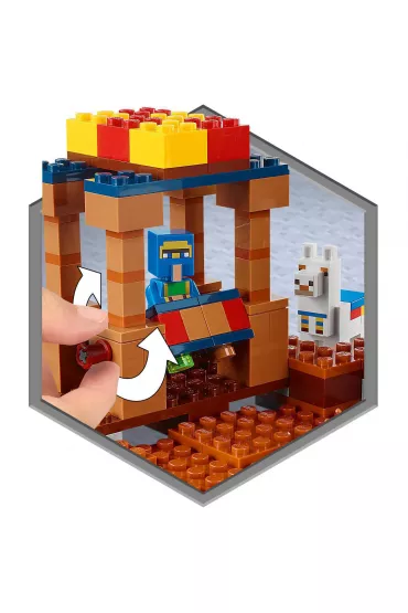 LEGO Minecraft Punkt handlowy 21167