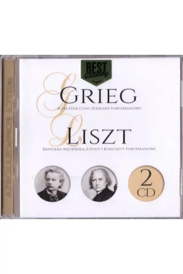 Wielcy kompozytorzy - Grieg, Liszt (2 CD) - Ferenc Liszt, Edvard Grieg