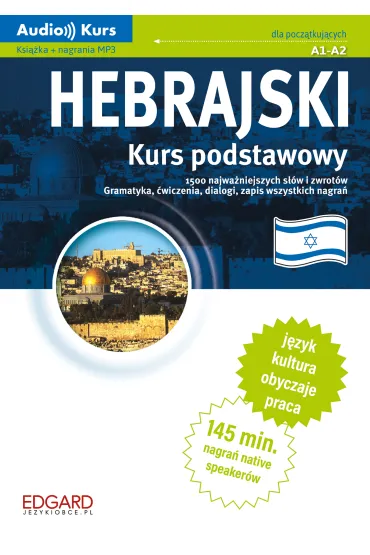 Hebrajski. Kurs podstawowy. Audio Kurs. Ksi��ka + MP3 - Karolina Kostrz�bska