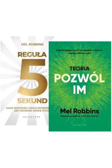 Pakiet: Teoria "pozw�l im", Regu�a 5 sekund - Mel  Robbins