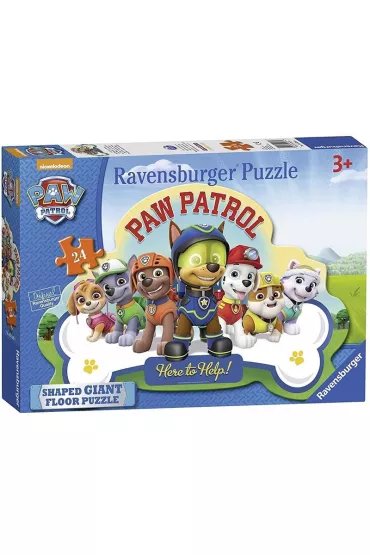 Puzzle 24 el. Psi Patrol ksztat gigant Ravensburger