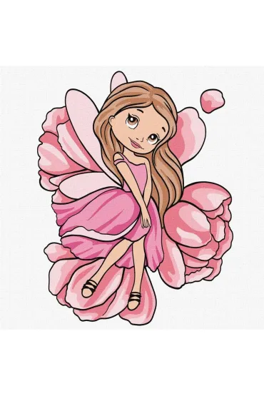 Malowanie po numerach - Nie�mia�a wr�ka Kids 25x25cm Ideyka