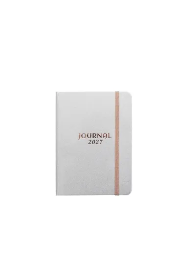 Terminarz 2027 tygodniowy A6+ Journal gumka MIX