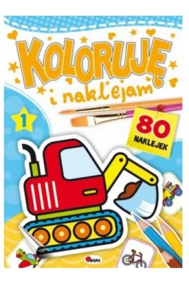 Koloruje i naklejam 1 - Piotr Kozera