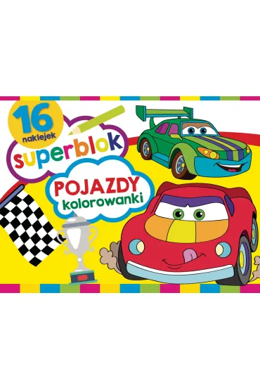 Superblok. Pojazdy Kolorowanki