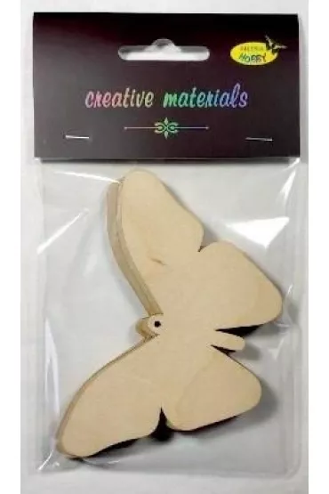 Galeria Hobby Elementy ze sklejki do ozdabiania motyl 3mm
