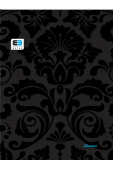 Interdruk Brulion A5 64kartek Black and Blue. Oprawa p�twarda