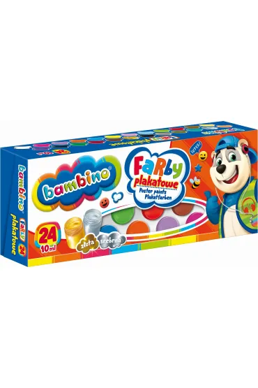 St. Majewski Farby plakatowe Bambino 24x10ml