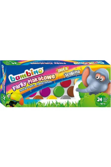 St. Majewski Farby plakatowe Bambino 24x10ml