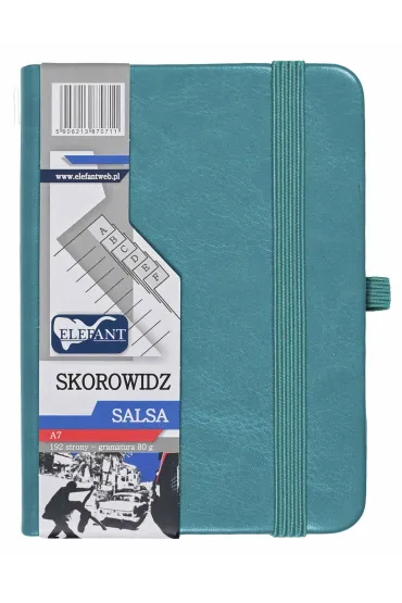 Elefant Skorowidz A7 Salsa turkusowy