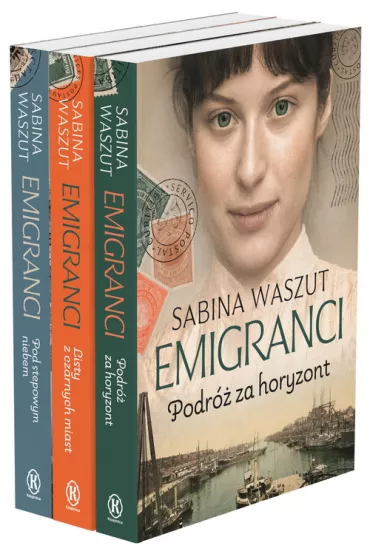 Emigranci. Tomy 1-3 - Sabina Waszut