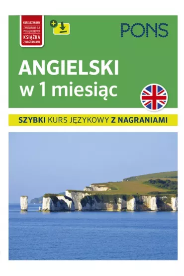 Angielski w 1 miesi�c szybki kurs j�zykowy z nagraniami  PONS