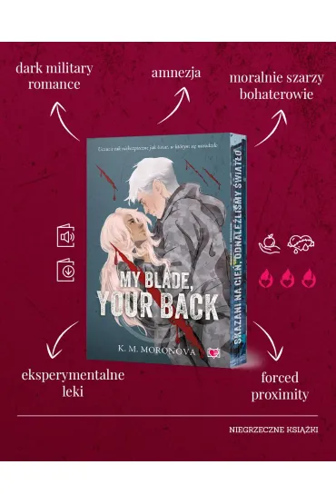 My Blade, Your Back (barwione brzegi) - K. M. Moronova
