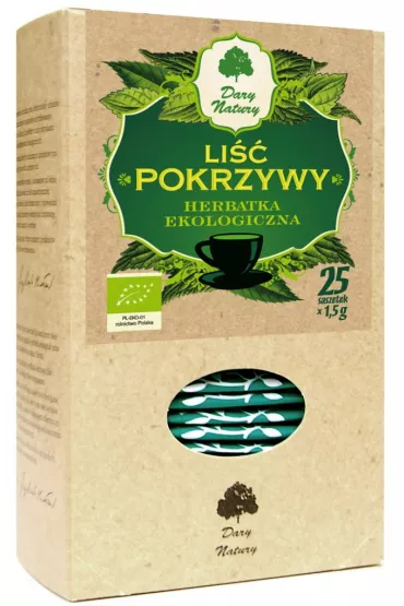 Dary Natury Herbatka li�� pokrzywy 25 x 1,5 g Bio