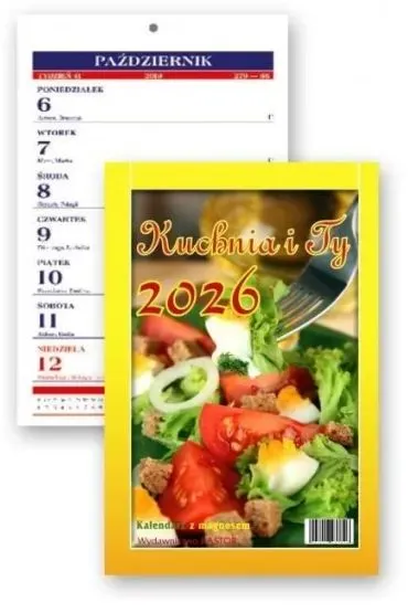 Kastor Kalendarz 2026 Kuchnia i ty z magnesem
