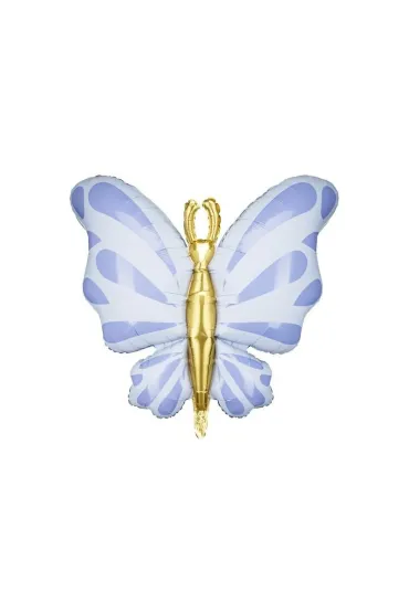 PartyDeco Balon foliowy Motyl b��kit 69x69cm