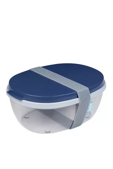Mepal Saladbox Ellipse Nordic Denim 1.9 l