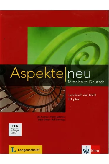 Aspekte Neu B1+. Lehrbuch mit DVD - Helen Schmitz, Tanja Sieber , Ute Koithan