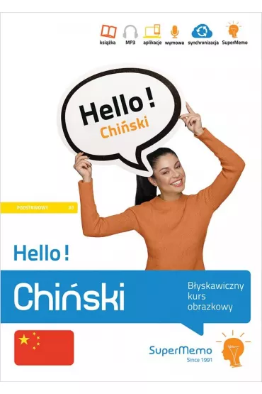 Hello! Chi�ski. B�yskawiczny kurs obrazkowy. Poziom A1 - Natalia Wajda