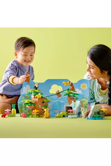 LEGO Duplo Dzikie zwierz�ta Ameryki Po�udniowej 10973