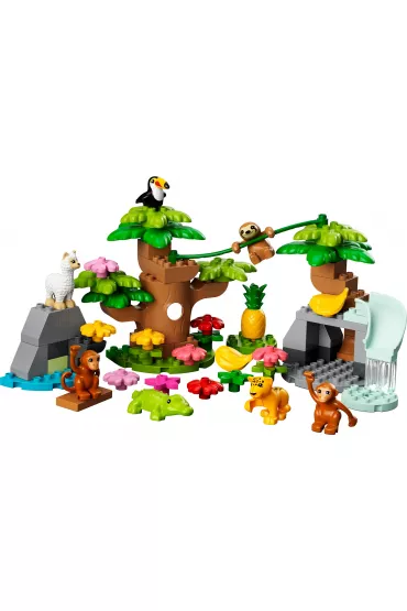 LEGO Duplo Dzikie zwierz�ta Ameryki Po�udniowej 10973