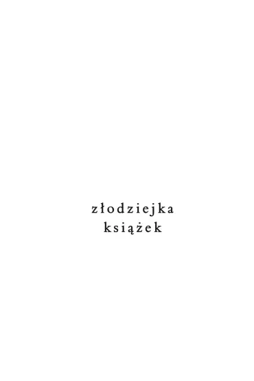 Z�odziejka ksi��ek - Markus Zusak