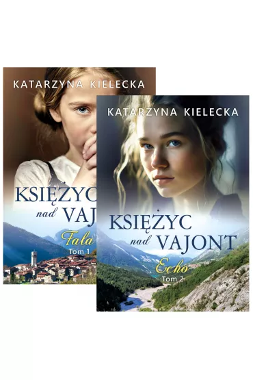 Pakiet Ksiyc nad Vajont. Tomy 1-2: Fala, Echo - Katarzyna  Kielecka