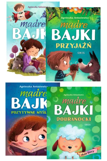 Pakiet M�dre Bajki: M�dre bajki, Przyja��, Pozytywne my�lenie, Dobranocki