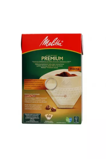 Melitta Papierowe filtry do kawy 1x4 Premium 80 szt.