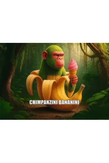 Puzzle 200 el. BrainRots Chimpanzini Bananini Trefl