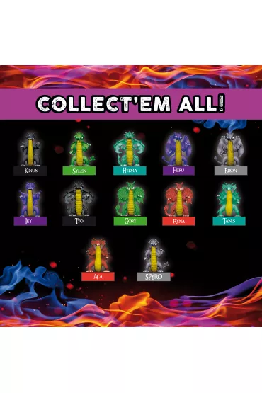 Crazy Science Kolekcja smok�w 97456 Lisciani