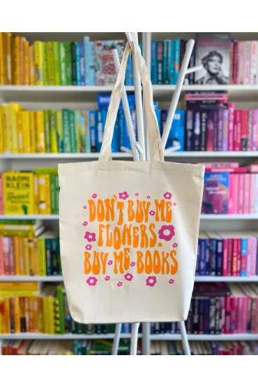 Torba baweniana YOUNG: BOOKS NOT FLOWERS