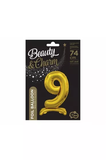 Godan Balon foliowy B&C Cyfra stoj�ca 9 BC-ASZ9 74cm