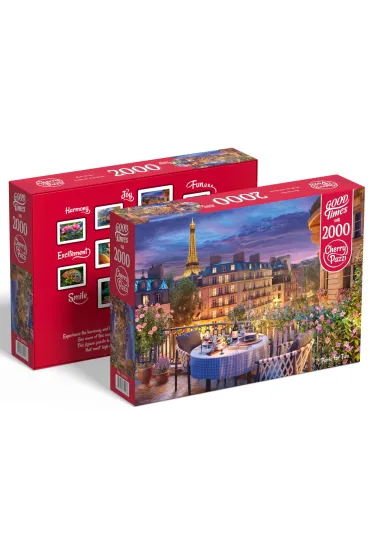 Puzzle 2000 el. Paris for Two CherryPazzi