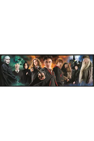 Puzzle 1000 el. Panorama - Harry Potter Clementoni