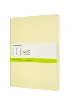 Moleskine Zeszyty A4 Cahier Journals Tender Yellow czysty 64 kartki 3 szt.