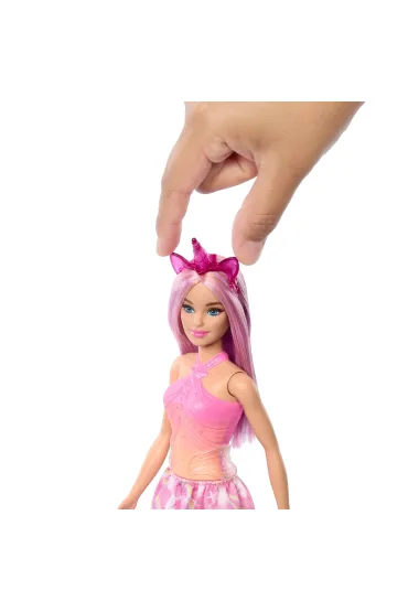 Barbie. Lalka Jednoro�ec r�owa HRR13 Mattel